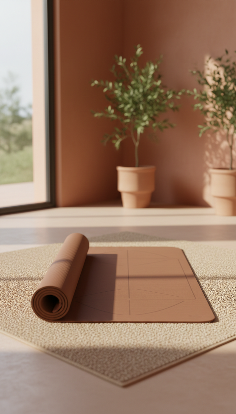 Tuscan Brown Yoga Mat